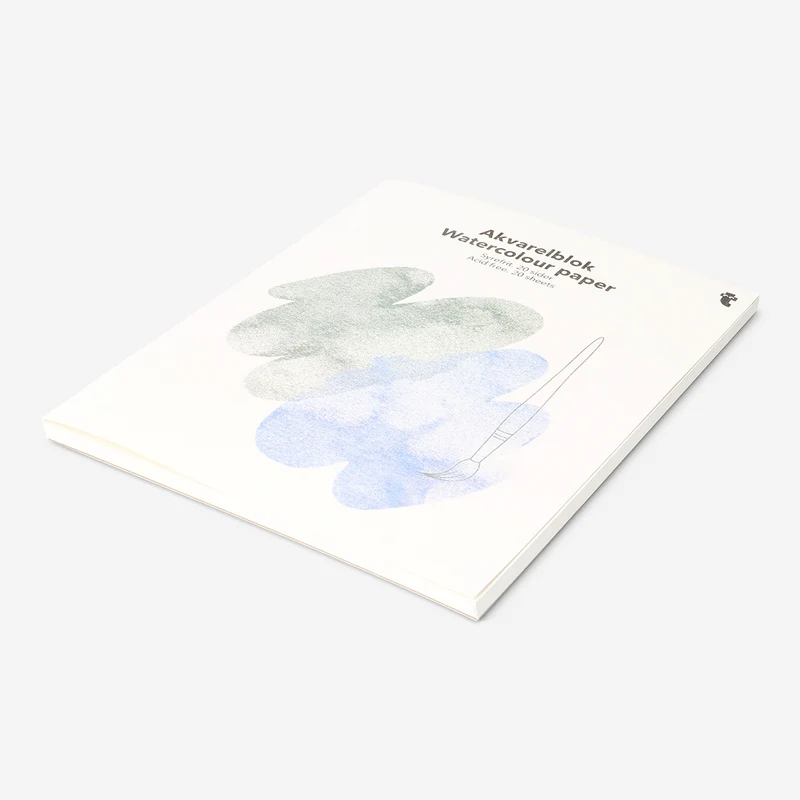 Watercolour paper pad - 24x30 cm