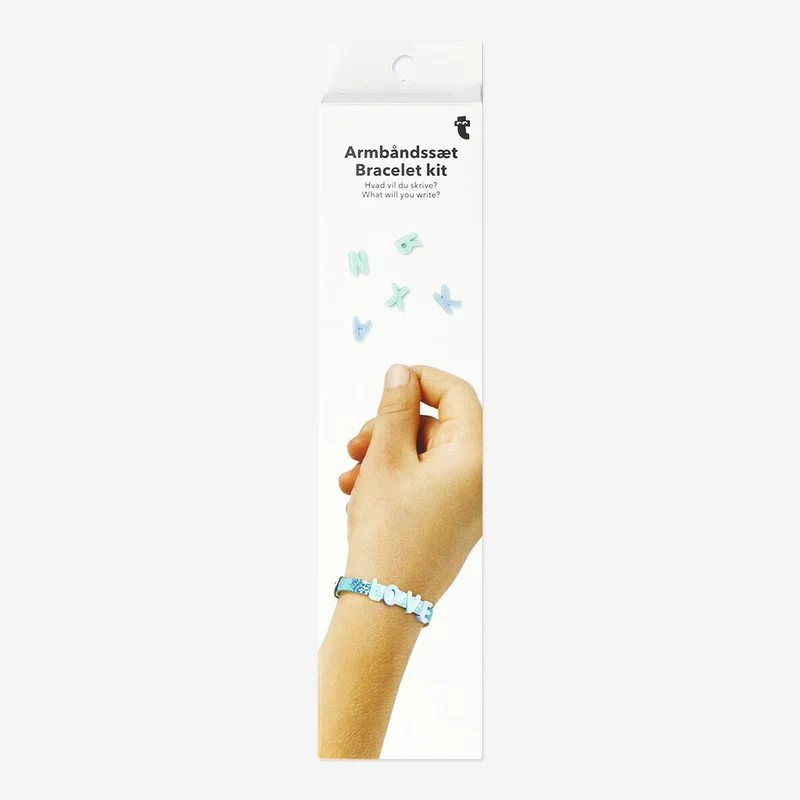 Bracelet kit with letters