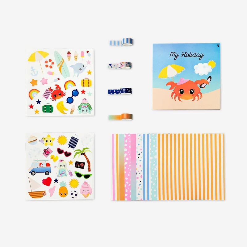 Travel size scapbook kit