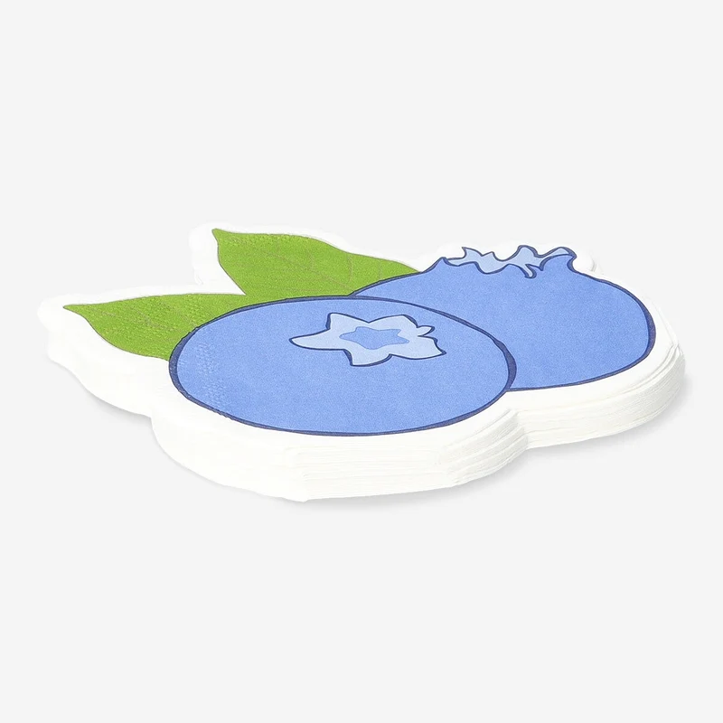 Blueberry napkins - 16 pcs