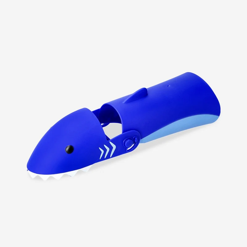 Shark shaped sand grabber