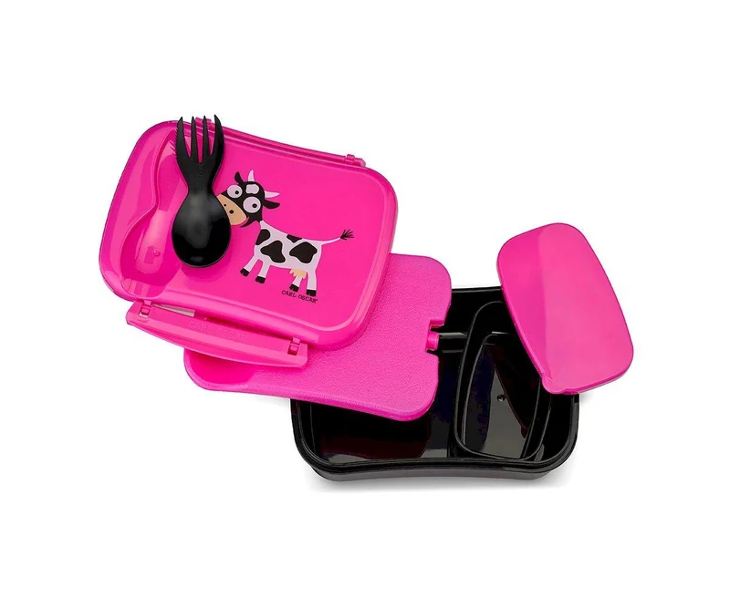 Caja de Almuerzo N'ice Box Kids Vaca Purple · Carl Oscar