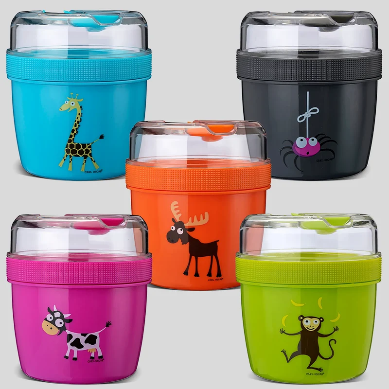 Fiambrera Snack N'ice Cup L Vaca Púrpura · Carl Oscar