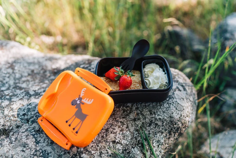Caja de Almuerzo N'ice Box Kids Reno Naranja · Carl Oscar