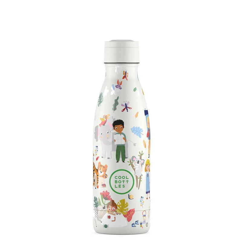 Botella Acero Curious Explorers 350ml · Cool Bottles