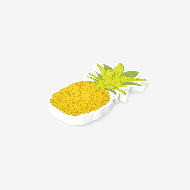 Pineapple napkins - 16 pcs