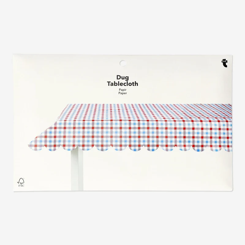 Checkered tablecloth - 120 x 180 cm