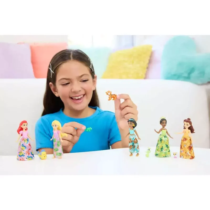 Disney Princesas y amigos Multipack de muñecas pequeñas - Juguete de Disney Princess