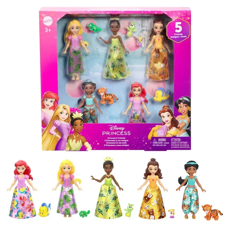 Disney Princesas y amigos Multipack de muñecas pequeñas - Juguete de Disney Princess