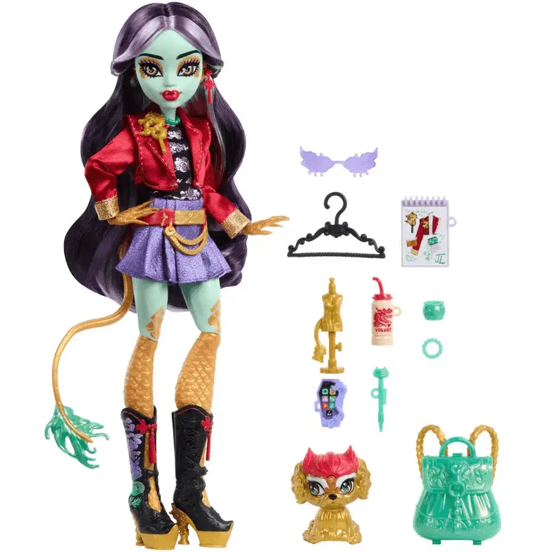 Monster High JINAFIRE LONG Muñeca - Juguete de Monster High