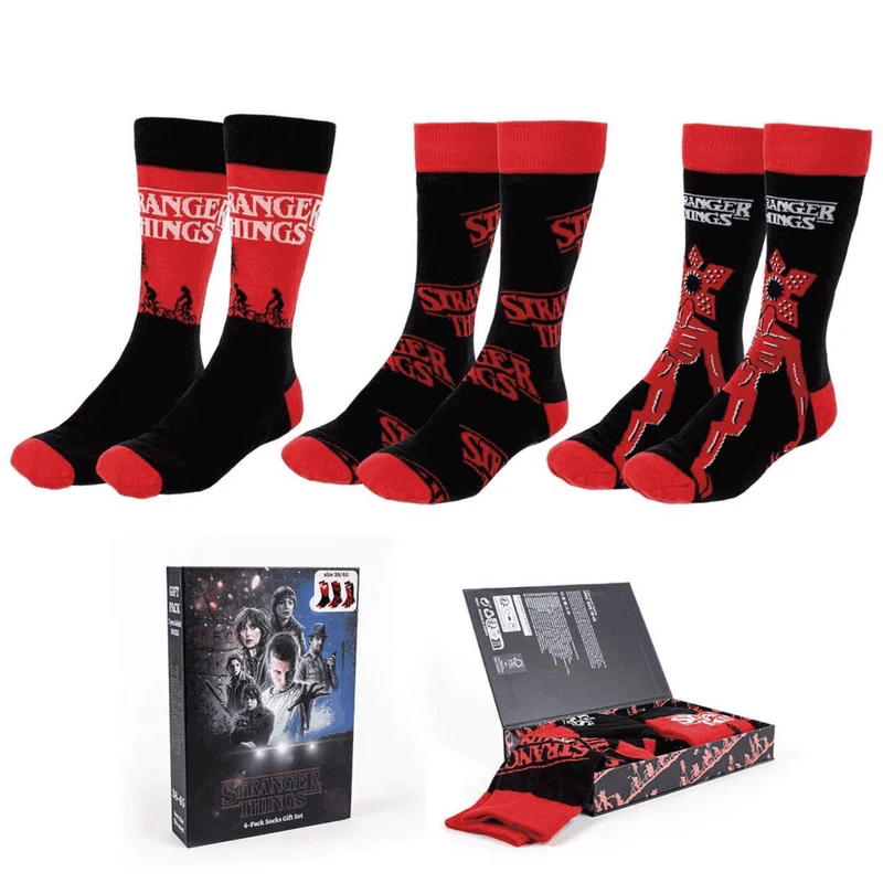 Pack Calcetines 3 Piezas Stranger Things - Talla 36-43