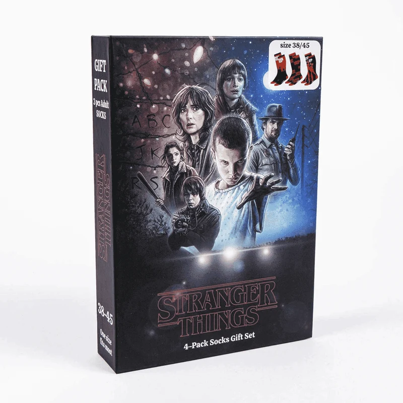 Pack Calcetines 3 Piezas Stranger Things - Talla 36-43