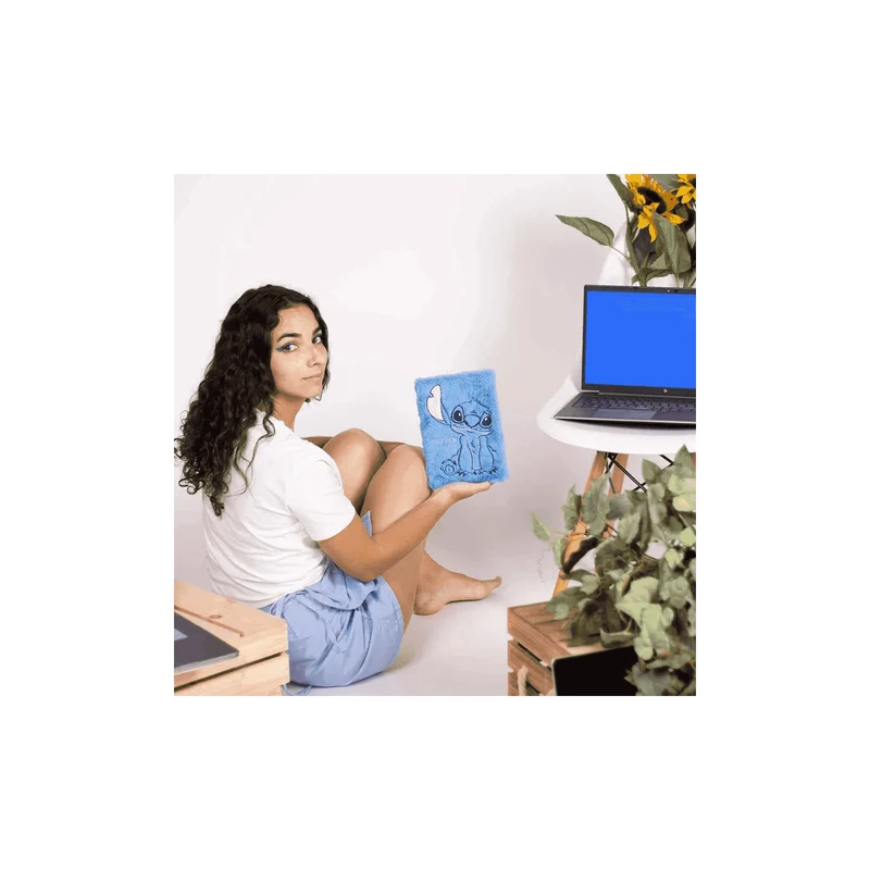 Cuaderno Premium Pelo Stitch A5