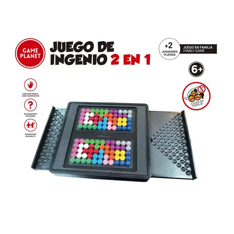 Juego de Ingenio 2 en 1 – Desafío para 2 jugadores