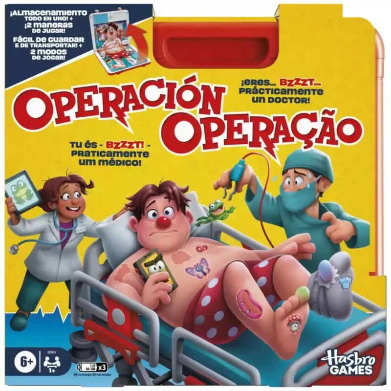 Juego de Mesa Operación Refresh de Hasbro