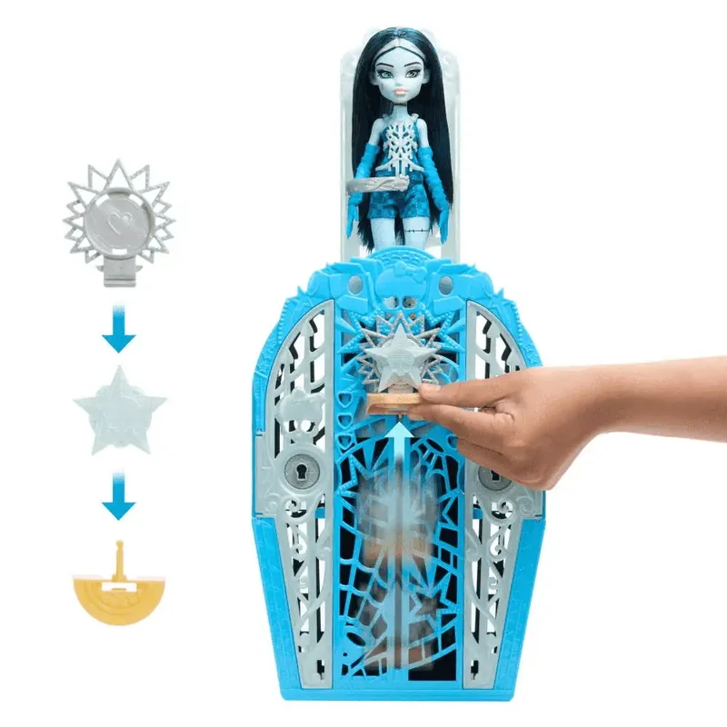 Monster High Skulltimate Secrets Hauntlywood – Frankie Stein con armario y 19+ sorpresas