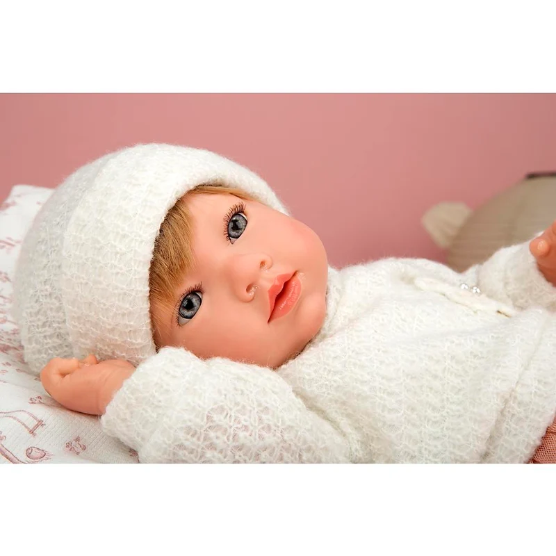 Muñeca Bebé Reborn Julia Rosa – 40 cm