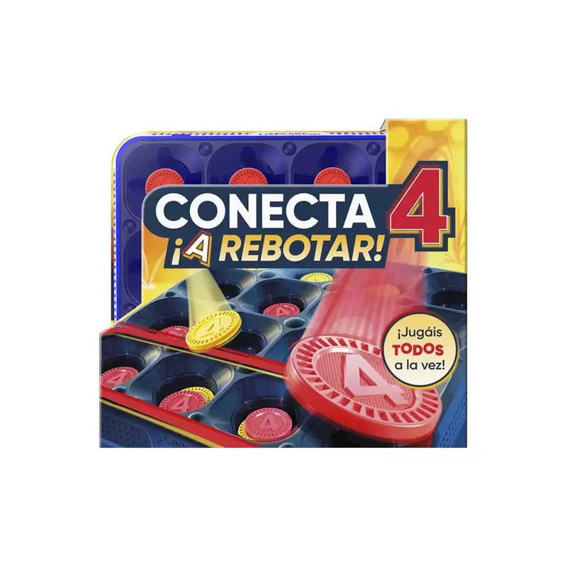 Conecta 4 Frenzy de HASBRO ¡A rebotar!