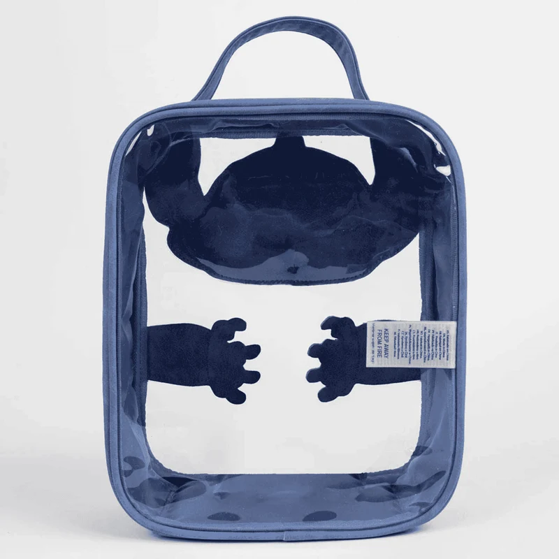 Neceser Aseo Viaje Stitch Transparente