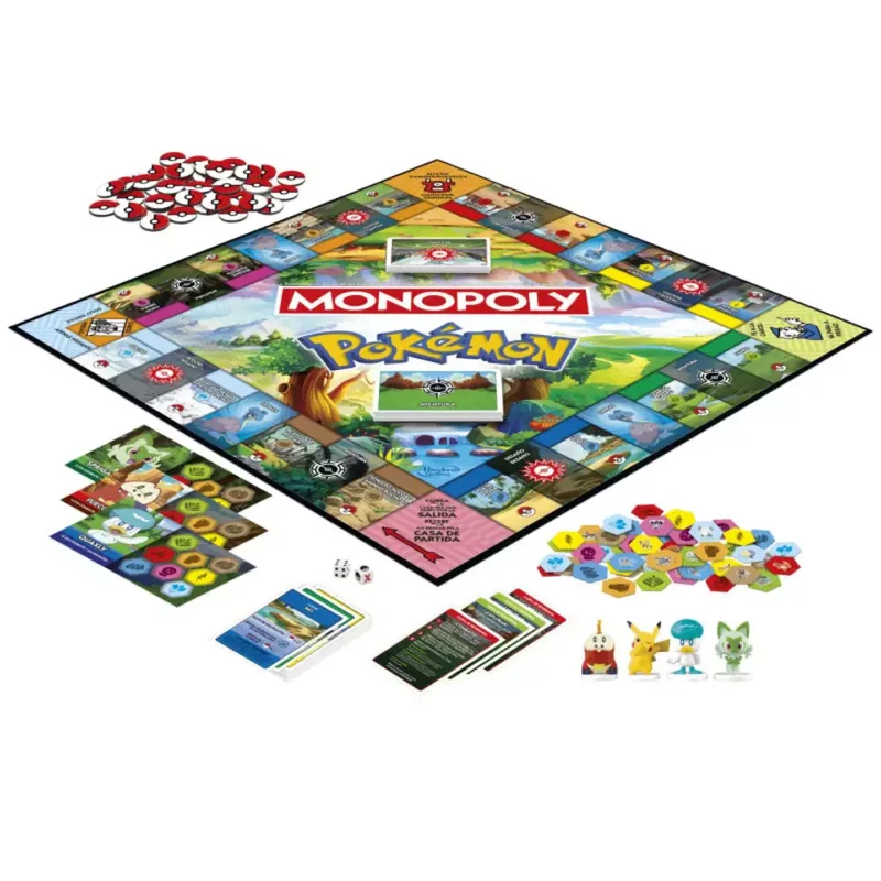 Monopoly Pokémon Juego de Mesa HASBRO