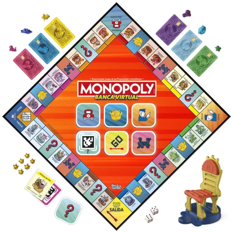 Monopoly Banca Virtual – Juego Clásico con App de Dinero