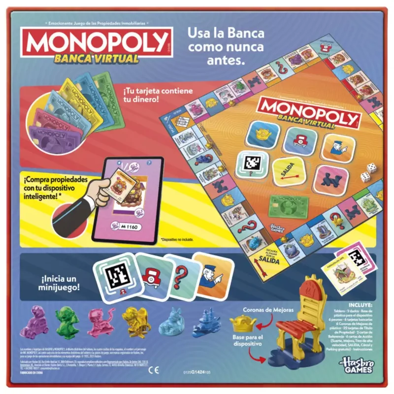 Monopoly Banca Virtual – Juego Clásico con App de Dinero