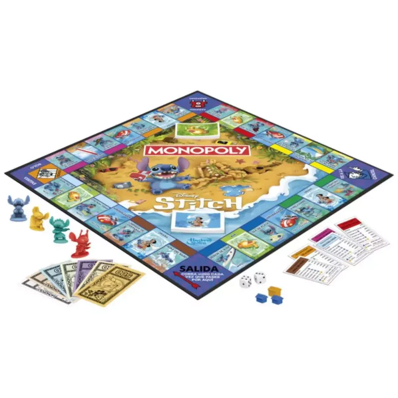 Monopoly Stitch Juego de mesa Hasbro