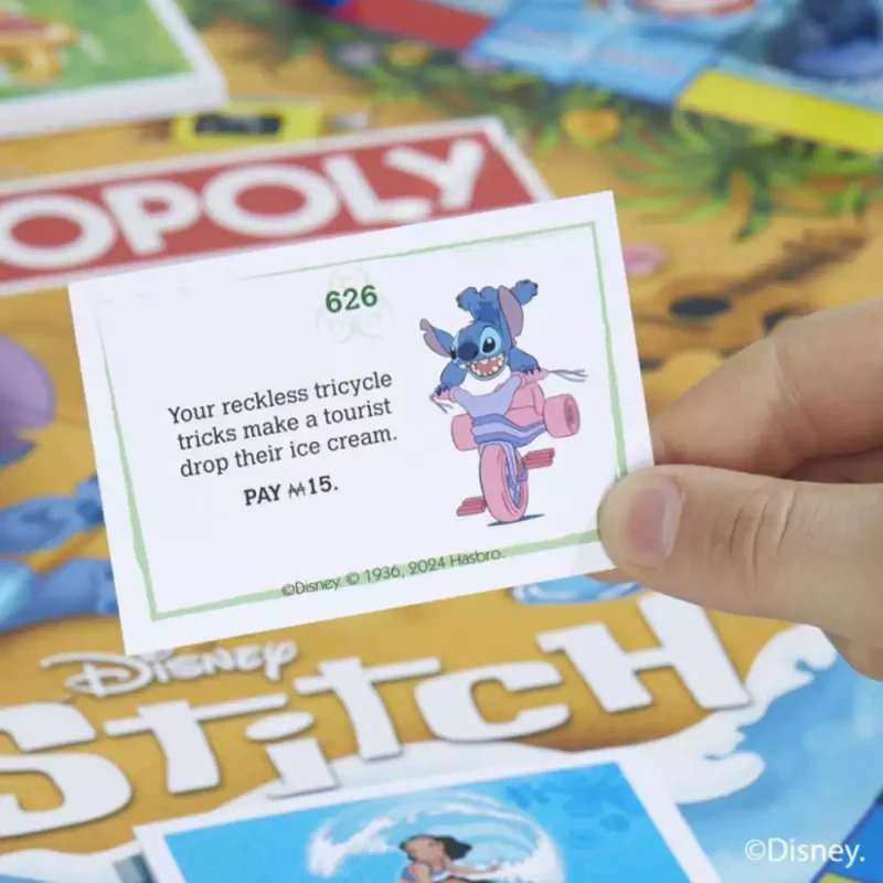 Monopoly Stitch Juego de mesa Hasbro