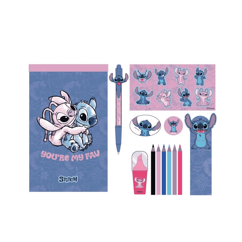Set de Papelería Stitch