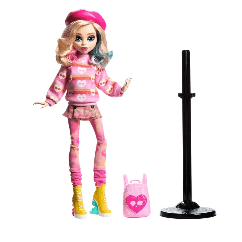 Monster High Muñeca Coleccionable Enid Sinclair de Monster High x Miércoles