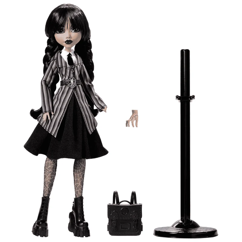 Monster High Muñeca Miércoles Addams de Monster High x Miércoles
