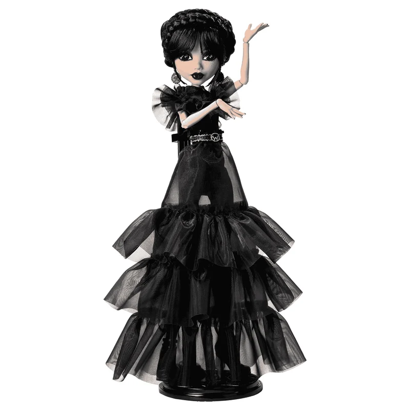 Monster High Muñeca Coleccionable Miércoles Addams Rave´N de Monster High