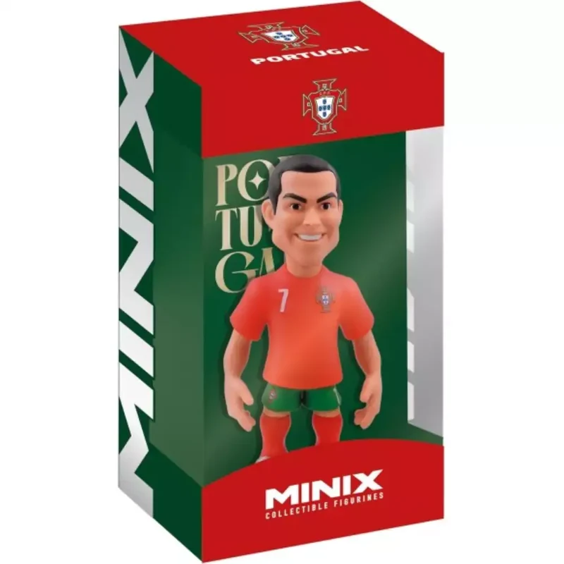Minix Cristiano Ronaldo 12 cm – figura coleccionable Portugal