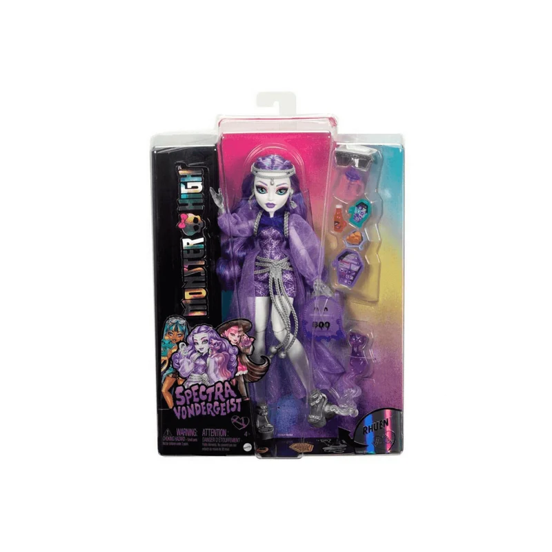 Muñeca Monster High Spectra: ¡diversión aterradora!