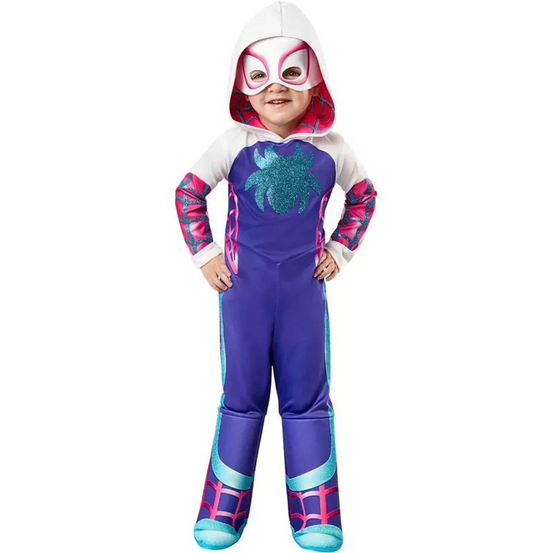 Disfraz Ghost Spider Deluxe Talla S 3-4 años