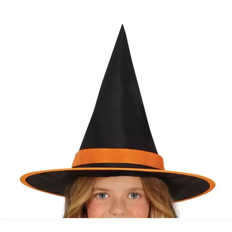 Disfraz Bruja Calabaza Purpurina Infantil T. 7-9