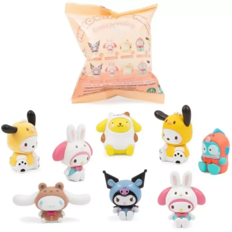 Hello Kitty Cross Dressing – figura sorpresa 4 cm
