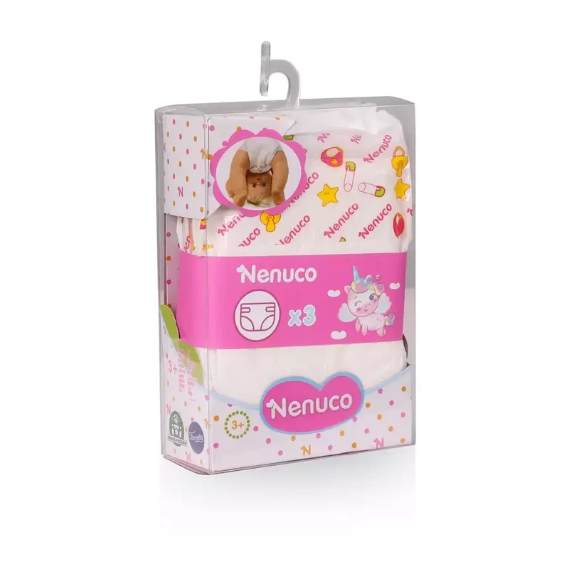 Pack 3 pañales Nenuco