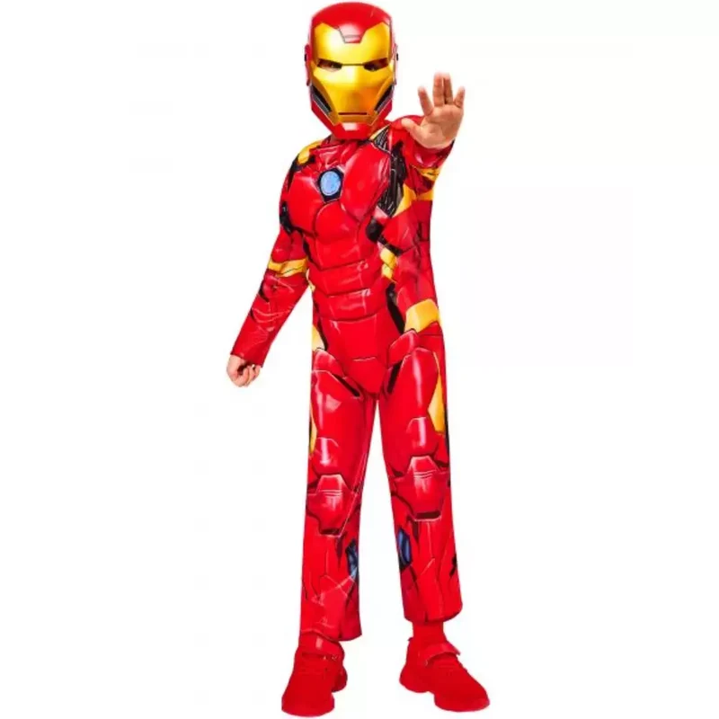 Disfraz Iron Man Black Line 7-8 años
