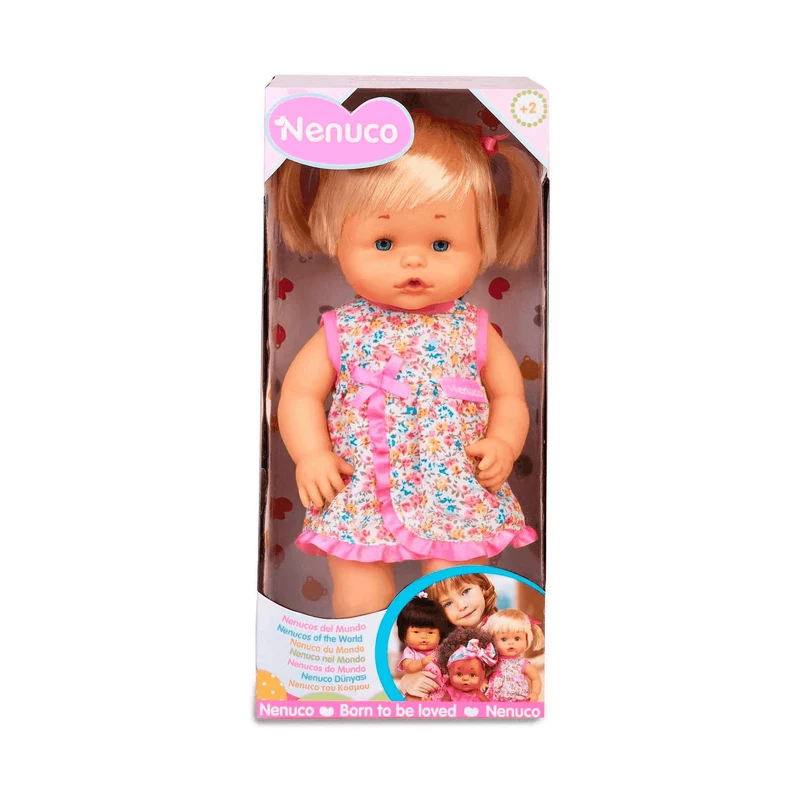 Nenucos del Mundo Muñeca Caucasica Rubia