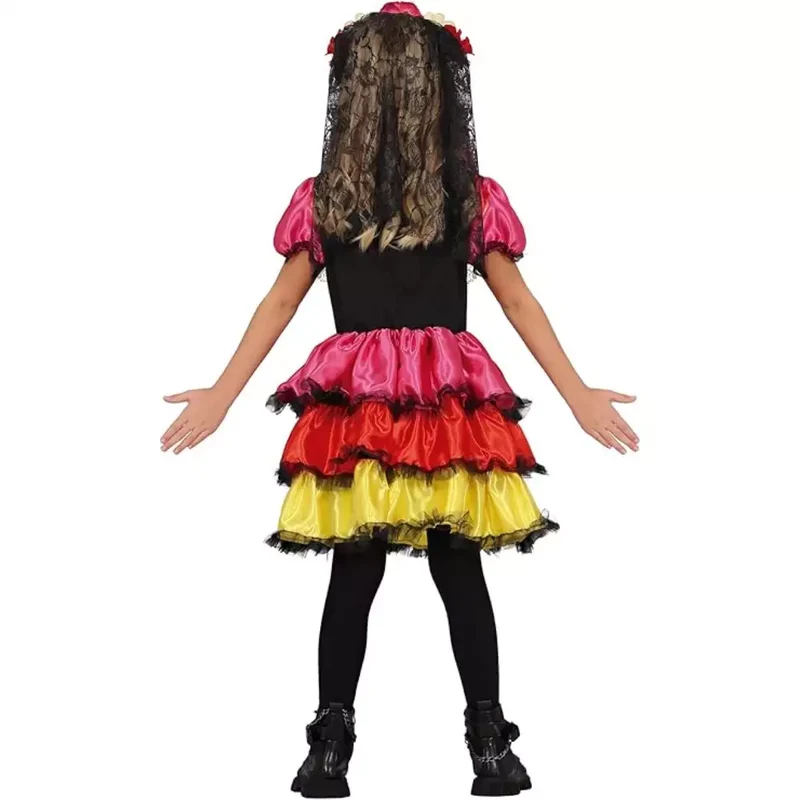 Disfraz Catrina Infantil T. 10-12