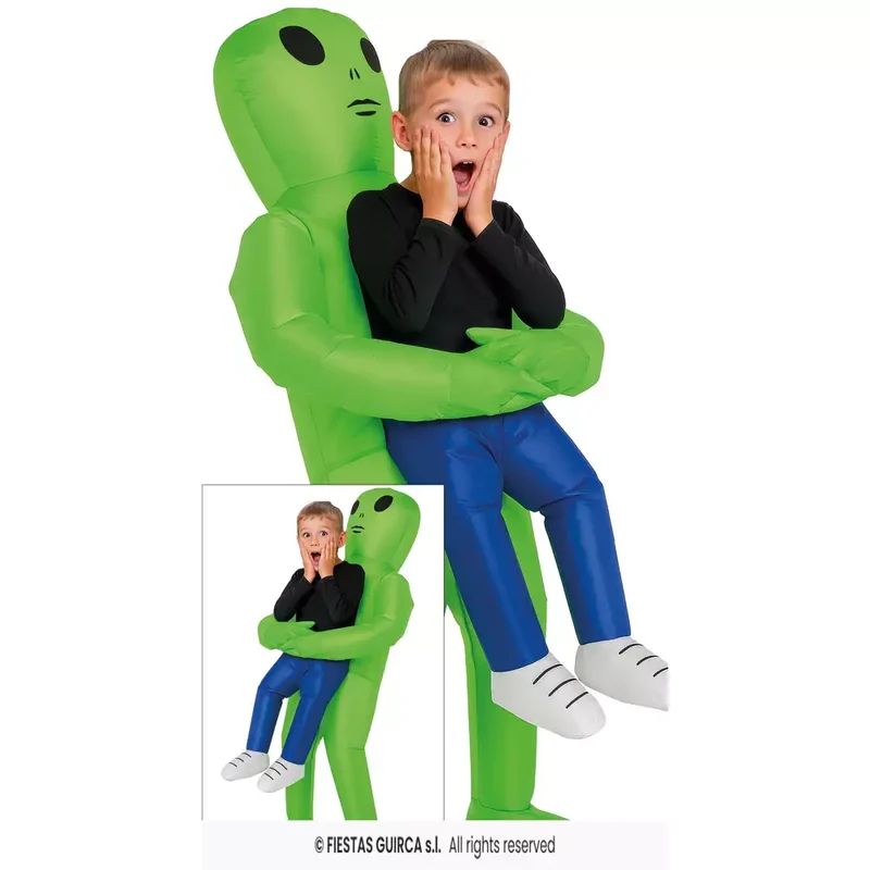 Disfraz Alien Hinchable Infantil T. 10-12