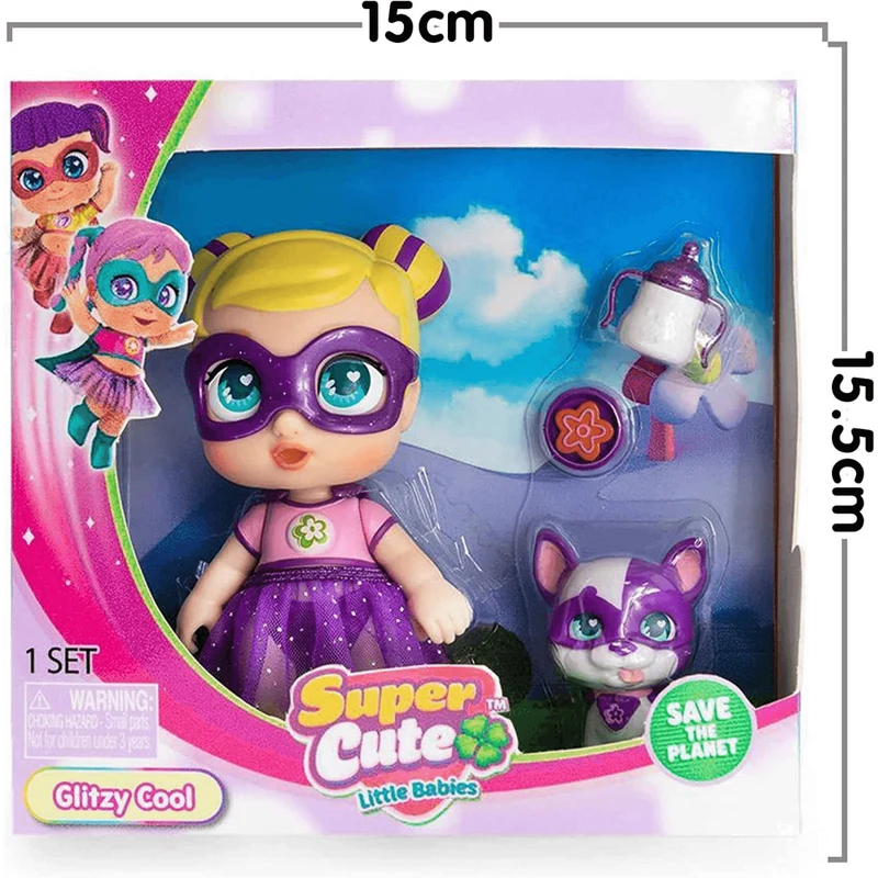 Super Cute Little Babies Mini Glitzy Cool Con Mascota Diferentes Modelos
