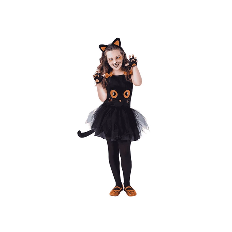 Disfraz Gatita Negra Tutuween Inf L 8-10 años