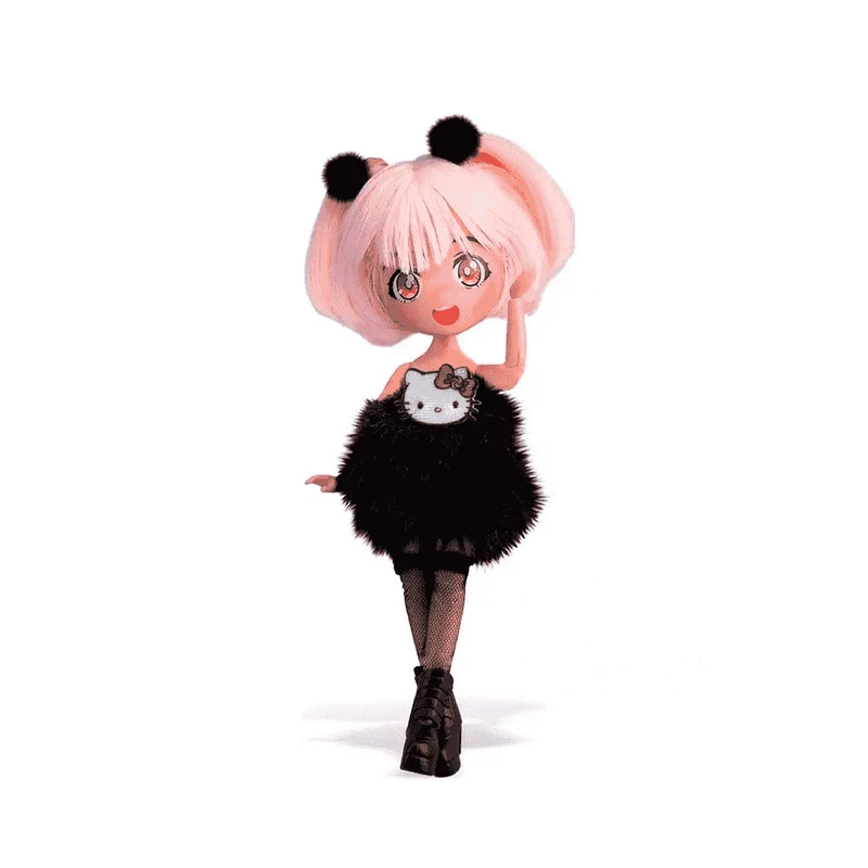 Muñeca Hello Kitty Manga Golden Diva – Estilo Kawaii Glamuroso