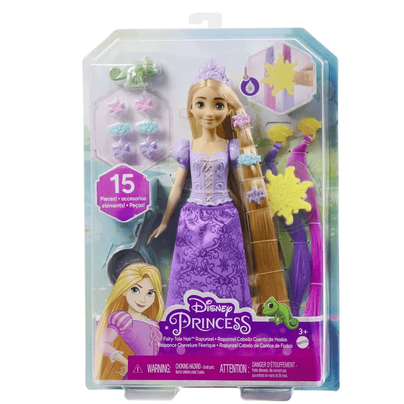 Disney Princess Rapunzel peinados mágicos Muñeca y accesorios 3 años