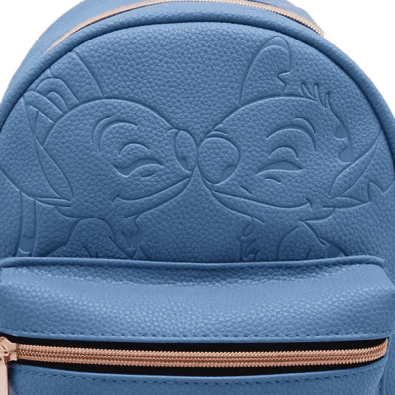 Mochila Disney Stitch Fashion Azul - Diseño Compacto y Divertido