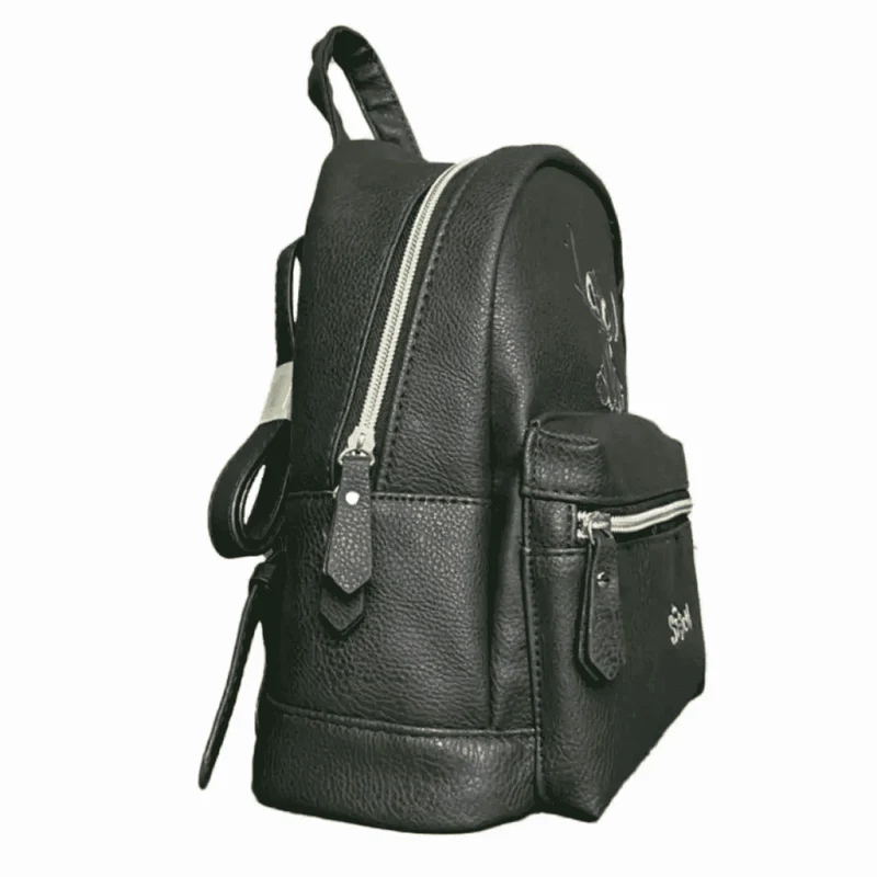 Mochila Disney Stitch Fashion Black - Compacta y Elegante