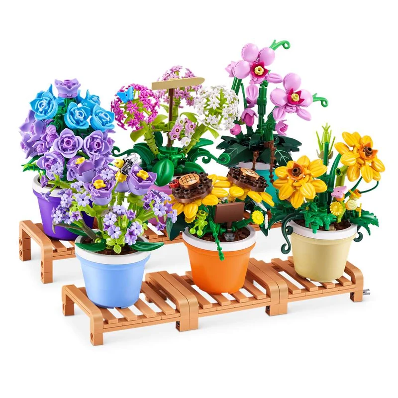 Cápsula Sorpresa MAX Garden con Bloques de Construcción