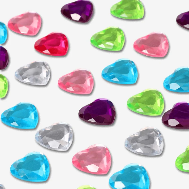 Heart embellishments